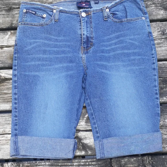 US Polo Assn Jean Shorts Size 13/14 - Picture 4 of 5